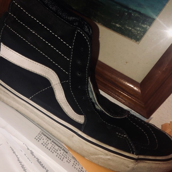 **USED** Vans skater boy style sneakers - Picture 5 of 5